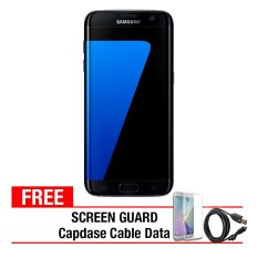 Samsung Galaxy S7 Edge - 32GB - Black + Gratis Anti Gores + Capdase Micro USB