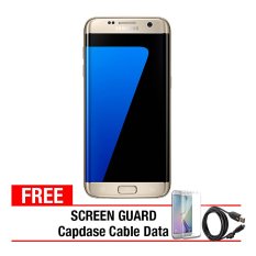 Samsung Galaxy S7 Edge - 32GB - Gold + Gratis Anti Gores + Capdase Micro USB