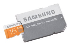 Samsung Micro SD EVO Class 10 - 16 GB With Adapter