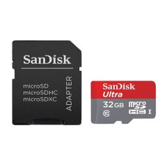 Sandisk 32GB Ultra Micro SDHC class 10 80MB/s UHS-I with adapter