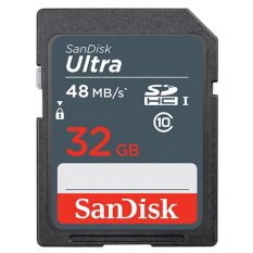 Sandisk SD Card 32GB Class10 48mbp/s - Hitam