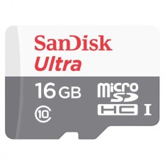 SanDisk Ultra 16GB MicroSDHC - 48MB/s
