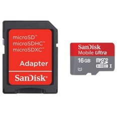 SanDisk Ultra microSD UHS-I Class 10 (30MB/s) 32GB with SD Card Adapter