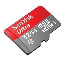 SanDisk Ultra MicroSDHC Card Class 10 80MB/s - 32GB