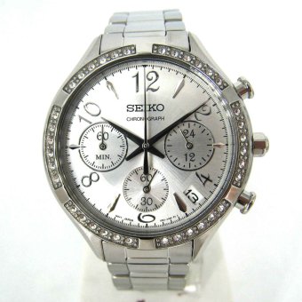 seiko jam tangan wanita silver putih stainless steel seiko jam tangan wanita silver putih stainless steel