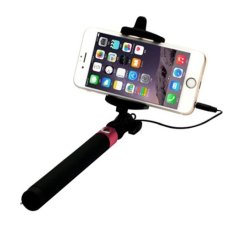 Self-pole series for mobile phones Mobile Self Self artifact applicable wire rod S1 Apple iphone4 / 4S / 5 / 5S / 6 / 6S / PLUS Samsung millet HTC Meizu Huawei (Rose) (Intl)