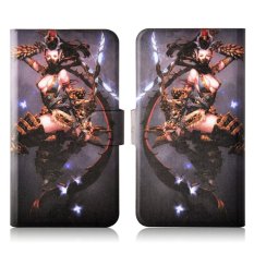 Sexy Butterfly Female Demons PU Leather Flip Case Cover For LG Optimus L9 P760 P765