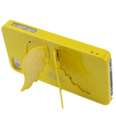 SGP Angel Series Ultra Slim Protection Case with LCD Screen Protector for iPhone 4 & 4S - Kuning