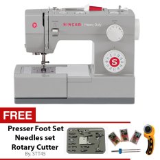Singer Mesin Jahit 4423 Heavy Duty Portable Multifungsi + Stt.45