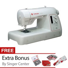 Singer XL580 Futura - Mesin Jahit dan Bordir Komputer + Gratis Tool Kit dari SINGER SENTER