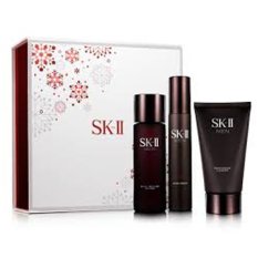 SK-II Men Komplit Set FTE Men 215ml + Moist 50 gr + UV Sunblock 30 gr