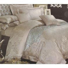 Sleep Buddy - Set Sprei dan Bed Cover Velisha Sutra Tencel