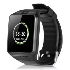Smart Watch GV08 Phone Support SIM Card Smartwatch with Camera Wrist Watch for iPhone/Samsung/HTC/LG/Android/Smartphones (Black) (Intl)