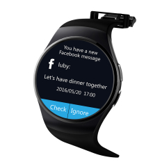 Smart Watch KW18 Heart Rate SIM IPS Screen bluetooth smartwatch Fitness Tracker App For IOS Android PK M8 LEM1 - Intl