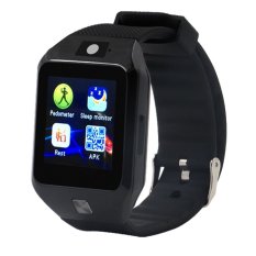 Smart Watch Phone DZ09S Support SIM Card Sport and Healthy Remind for IOS and Android Cell Phones update DZ09 (Black) - Intl