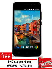 Smartfren - Andromax A 4G Lte - 8 Gb - Hitam + Bonus Kuota 65 Gb