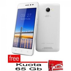 Smartfren Andromax A - Kuota 65 GB - Pulsa Rp.60.000 - Putih