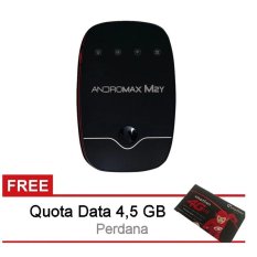 Smartfren Andromax - Modem MiFi M2Y - Hitam + Gratis Perdana Kuota