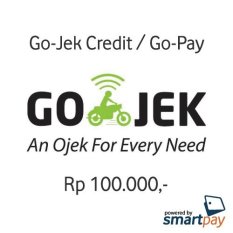 Smartpay Voucher Credit Go-Pay / Gojek senilai 100.000,-