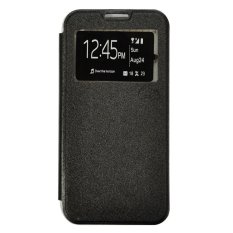 Smile Flip Cover Case Oppo Find 5 mini R872 - Hitam