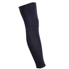 Socks Skinny Stockings Honeycomb Leg Sleeve Sport Support Elastic Leg Warmers Black M - Intl