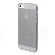 Soft TPU/Gel 0.2mm Slim Thin Matte Hard Back Case Skin for iPhone 5 5s (Gray) (Intl)