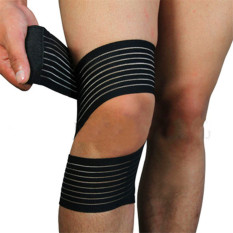 Soft Wrist Knee Ankle Elbow Support Wrap Sports Bandage(black 70cm) - INTL