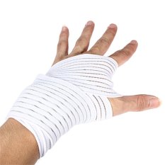 Soft Wrist Knee Ankle Elbow Support Wrap Sports Bandage(white 40cm) - INTL
