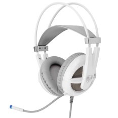 Somic G938 7.1 Virtual Surround Sound USB Gaming Headset with Mic Volume Control for PC (White) - Intl