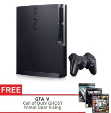Sony Playstation 3 Slim 160GB + Gratis 3 Games