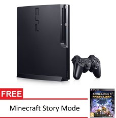 SONY Playstation 3 Slim 160GB + Minecraft Story Mode