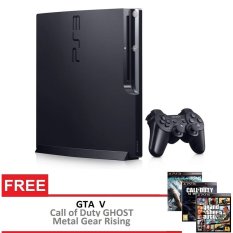 Sony Playstation 3 Slim 160GB Ori + Gratis 3 Games
