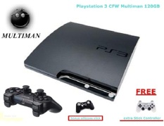 Sony Playstation 3 Slim Cfw 120Gb + Stick Transparant