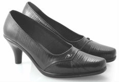 Spiccato SP 508.13 Sepatu Formal Heels Wanita - Bahan Leather - Bagus Dan Cantik - Hitam