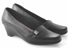 Spiccato SP 513.09 Sepatu Formal Heels Wanita - Bahan Leather - Bagus Dan Cantik - Hitam