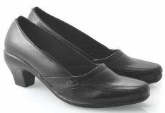 Spiccato SP 522.04 Sepatu Formal Heels Wanita - Bahan Sintetis - Bagus Dan Cantik - Hitam