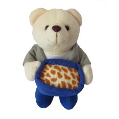 Spicegift Boneka Teddy Bear - Beruang - Keranjang Biru
