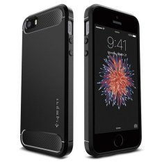 Spigen Iphone 5/5S/SE Case Rugged Capsule - Hitam