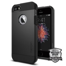 Spigen Tough Armor Case Iphone SE / 5 / 5s - Smooth Black