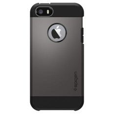 Spigen Tough Armor Case untuk Apple iPhone SE/5s/5 - Gunmetal