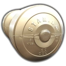Stamina dumbbell Plastic - 6 Kg - Emas