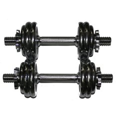 Stamina Dumbbell Set 15 Kg Chrome