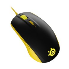 Steel Series Rival 100 Proton Yellow Gaming Mouse - Hitam