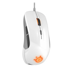 SteelSeries Rival 300 Mouse Black Gaming Mouse (White) - INTL
