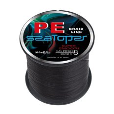 Super Strong 8 Strands 300M 0.165mm 20LB 100% PE Multifilament Braided Fishing Line (Black)