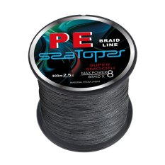 Super Strong 8 Strands 300M 0.20mm 25LB 100% PE Multifilament Braided Fishing Line (Dark Grey)