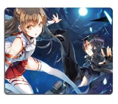 Sword Art Online SAO Kirito & Asuna 03 Anime Game Gaming Mouse Pad (Multicolor) (Intl)