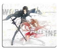 Sword Art Online SAO Kirito & Asuna 12 Anime Game Gaming Mouse Pad (Intl)