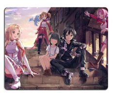 Sword Art Online SAO Kirito Asuna Yui Group 03 Anime Game Gaming Mouse Pad (Intl)