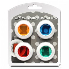 Takashi Special Effect Color Close-up Lens Set for Fujifilm Instax Mini 8 7s & Polaroid 300 Instant Camera (Intl)
